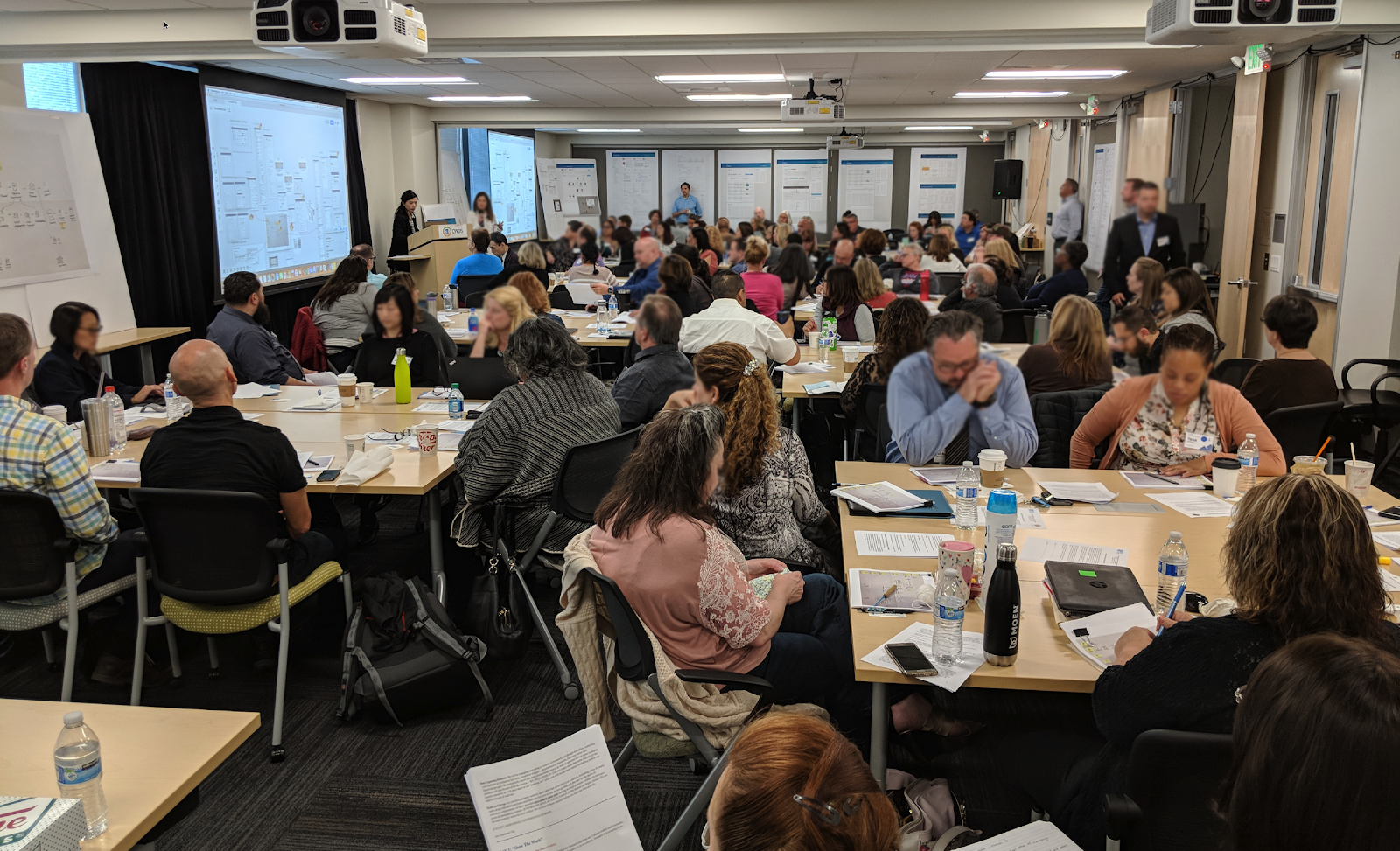 Liz Leading UX summit at CWDS